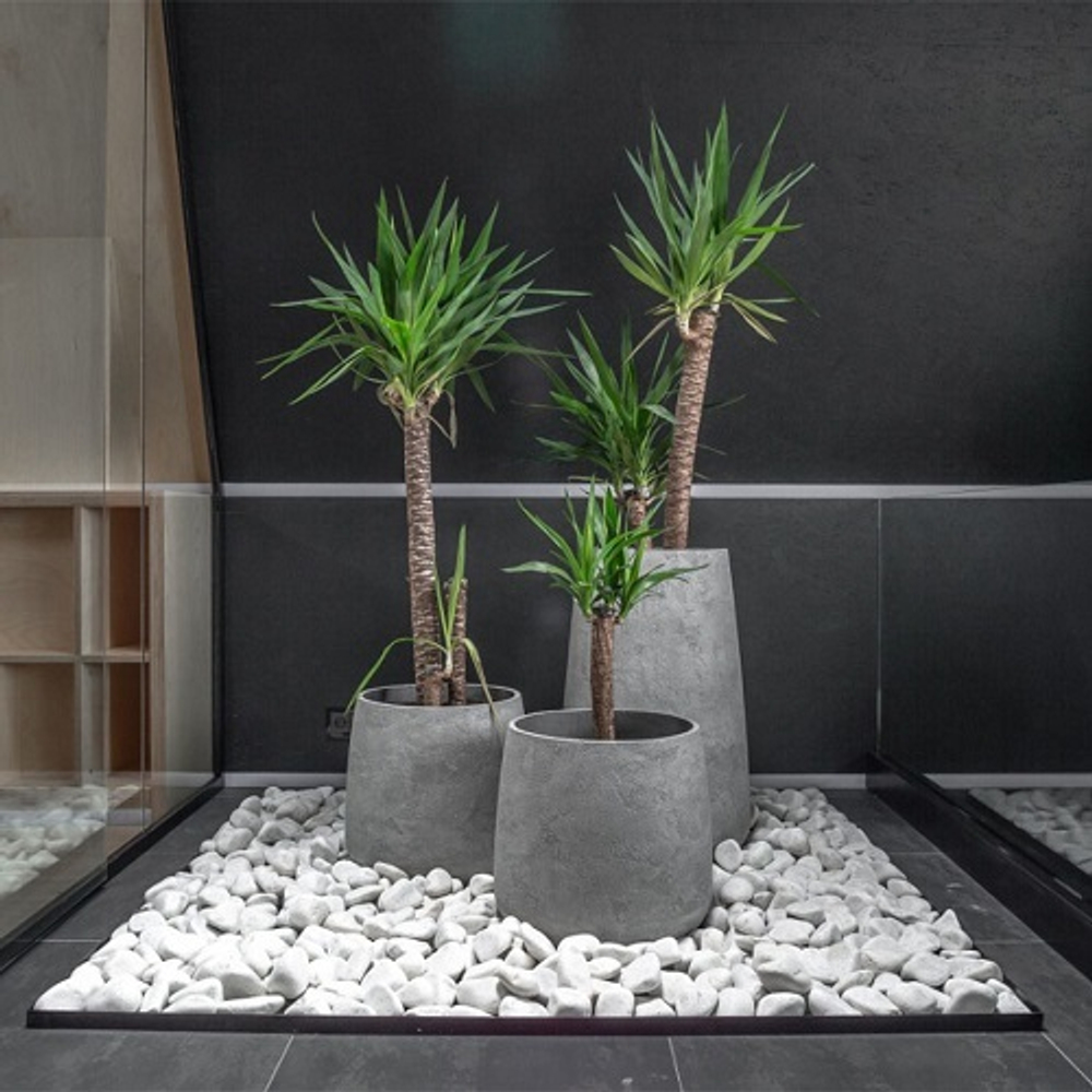 Кашпо Concretika Cylinder D40 H40 Concrete M100