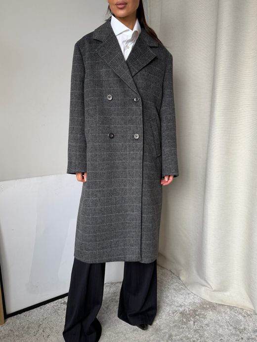 Пальто в клетку Les Coyotes de Paris, XS