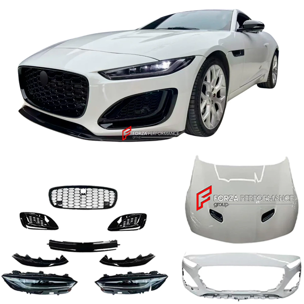 Обвес переделка для Jaguar F-Type X152 2013-2019 во 2-й рестайлинг 2020+ Ягуар