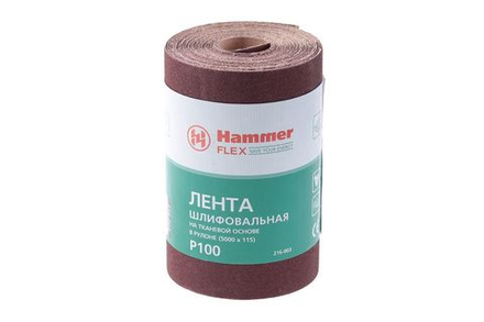 Лента шлифовальная в рулоне HAMMER Flex 216-003