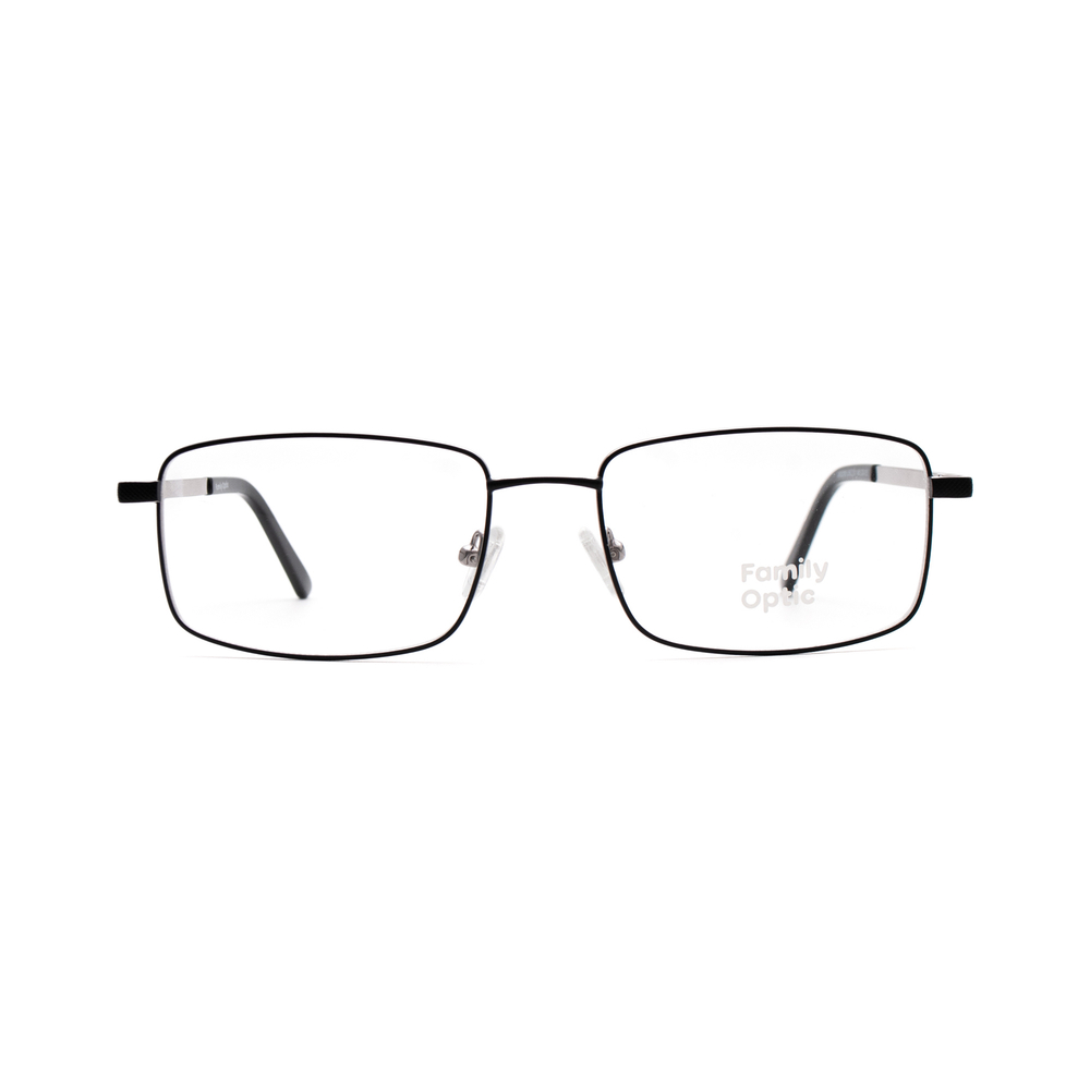 Оправа прямоугольная Family Optic MM2065 C4 черный/серебро (Китай)