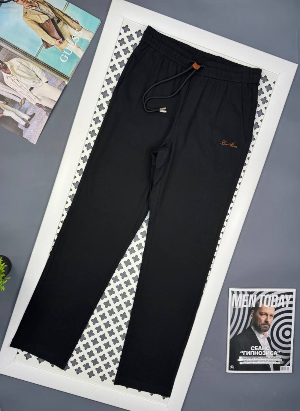 Льняные штаны Loro Piana
