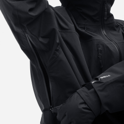 Горнолыжная куртка WHITELAB Jacket IDCLIP-SHELL 3L Black