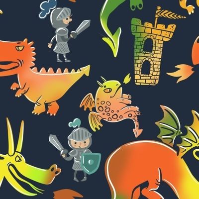 Драконы и рыцари