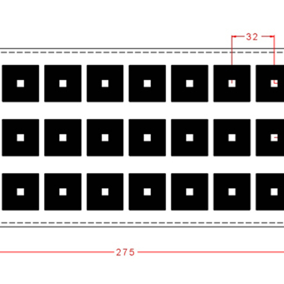 167 | Форма &quot;Ступенчатая пирамидка&quot; (275*135 мм)