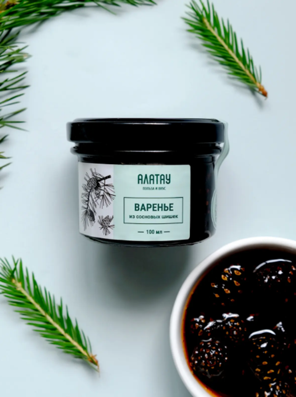 Варенье 130 гр. Сосновая шишка