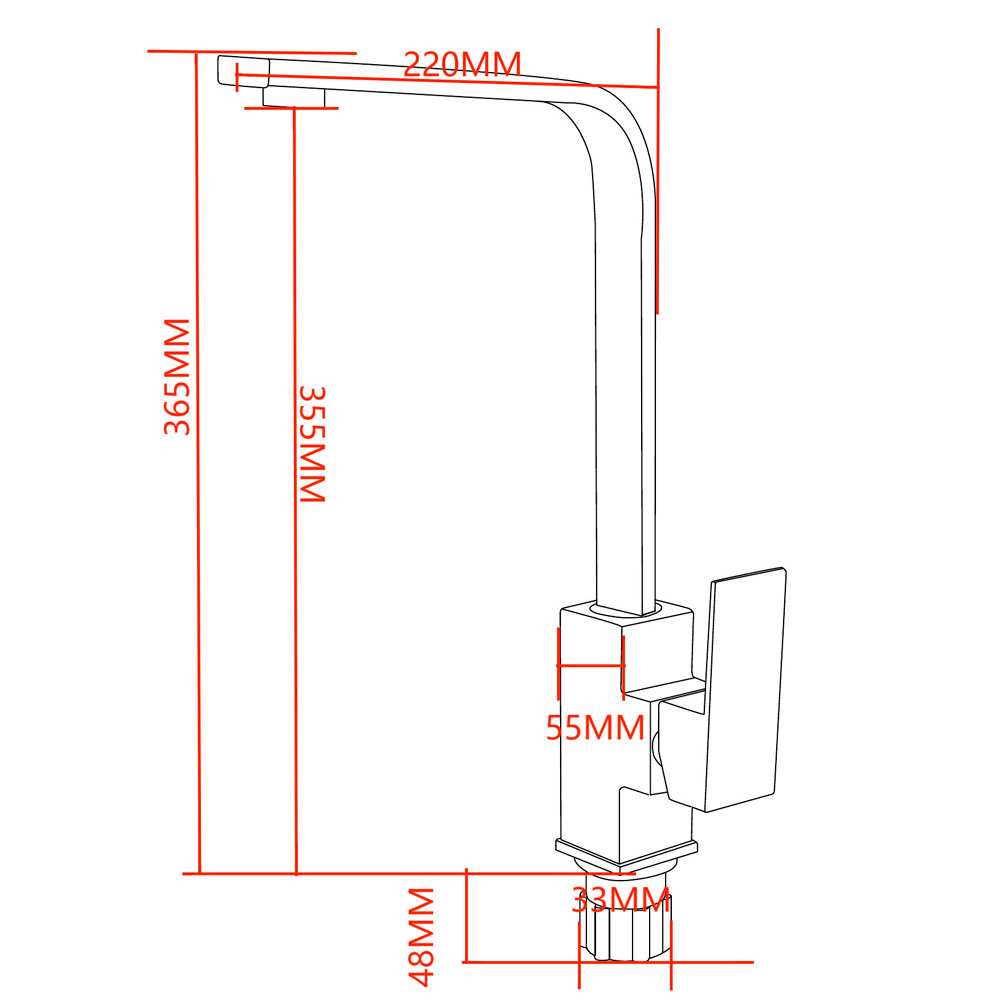 Смеситель STEMIX PL705-0011F кухня (к.35) белый