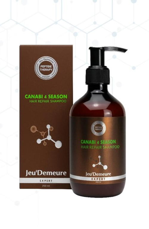 Восстанавливающий шампунь с маслом семян конопли | CANABI 4 SEASON HAIR REPAIR SHAMPOO, 250 мл