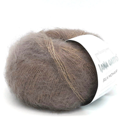 Пряжа Silk Mohair 25г, 212м, 75%кидмохер, 25%шёлк (цена за 1 шт)