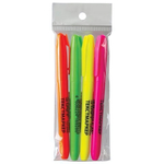 Набор текстовыделителей 4 шт, 1-3 мм (Staff)