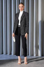 1843 Жакет женский (черный)