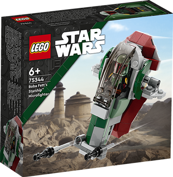 Lego konstruktor Star Wars 75344 Boba Fett&#39;s Starship# Microfighter