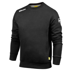 Толстовка спорт. MIKASA MT529-049-2XL, р.2XL, 70% хлопок, 30% полиэстер, черный