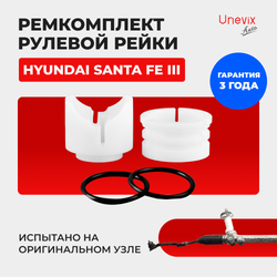 Ремкомплект рулевой рейки для ЭУР Hyundai Santa Fe (III) (2012-2016) (R-62)