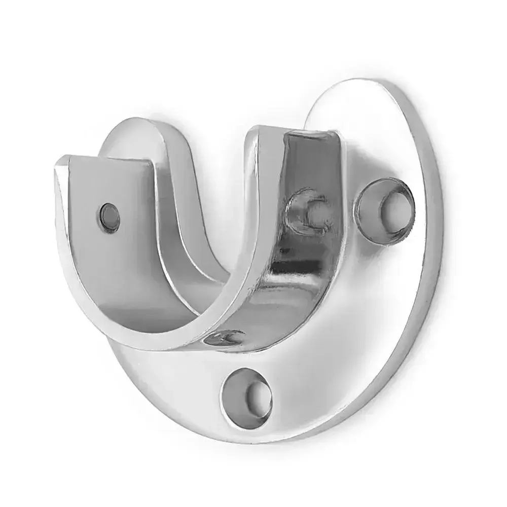 Комплект штангодержателей открытых SOLLER R11D хром d-25 мм (2шт)