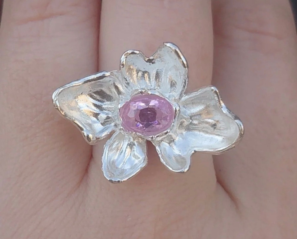 кольцо лети лепесток