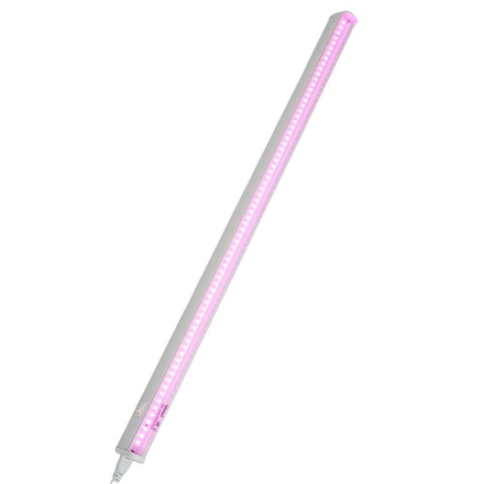 ULI-P20-18W-SPSB IP40 WHITE Светильник для растений светодиодный линейный. 560мм. выкл. на корпусе. Спектр для рассады и цветения. TM Uniel