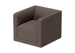 Кресло Cube (шоколад, твид)