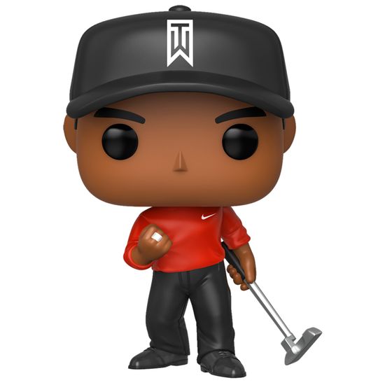Фигурка Funko POP! Golf Tiger Woods (Red Shirt) (01) 44715 / Фигурка Фанко ПОП! В виде американского гольфиста, Тайгер Вудс