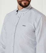 Рубашка H-ROAN-BD-E-C1-243 BOSS BLACK - серый(50520275)