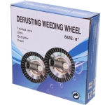 Щетка круглая для триммера из стальной проволоки диаметр 200мм, посадочное 25.4мм