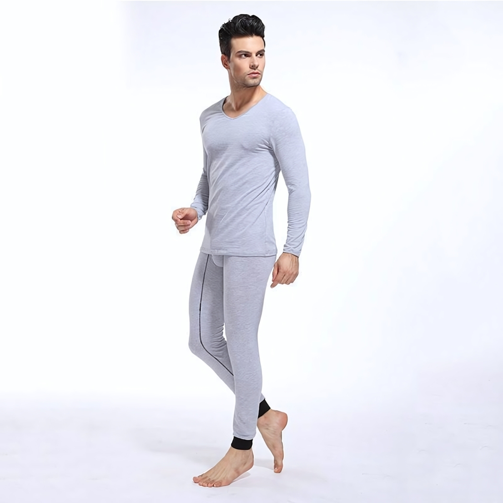 Мужской комплект нательного белья Cockcon Grey Set (Размер: XXL) (Цвет: серый)