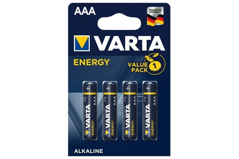Батарейка AAA LR-03 Varta Energy Alcaline (12шт)