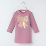 Платье KAFTAN "Бант", розовый, рост 98-104, р.30