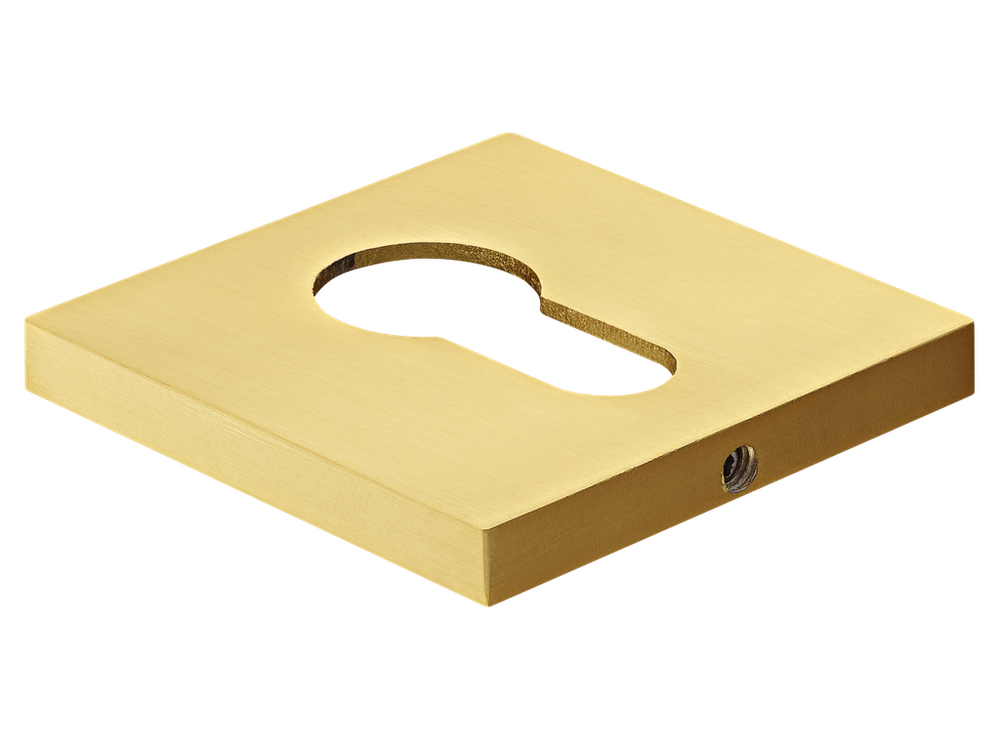 Накладки на ключевой цилиндр MORELLI MH-KH-S6 MSG цвет - мат. сатинированное золото