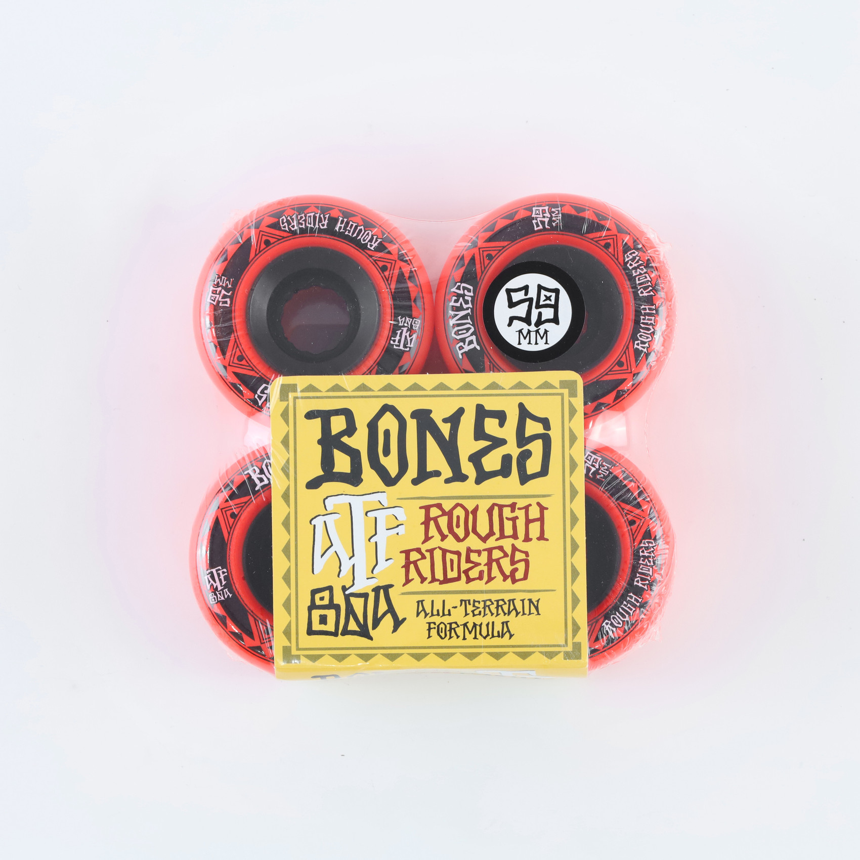 Колеса Bones Rough Rider Runners (red) 80A артикул: - купить в магазине Дайс