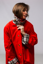 Плащ "Зое" Красный