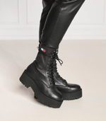 Кожаные трапперы Tommy Jeans - черный(EN0EN01954)