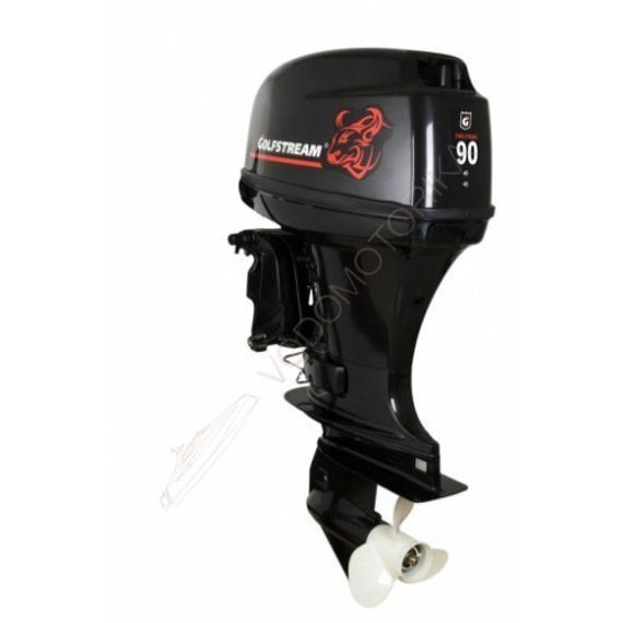 Лодочный мотор Golfstream T90FEL-T 90 л.с. двухтактный