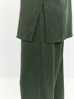 Рубашка Микадо в цвете хвои