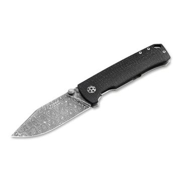 Складной нож Boker 111103DAM Tiger-Damascus c клинком из стали Damascus, рукоять микарта / Stainless Steel