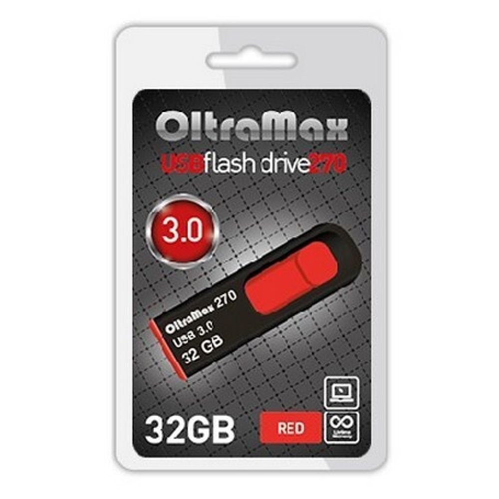 USB 32 GB Oltramax OM032GB-270 красный 3,0
