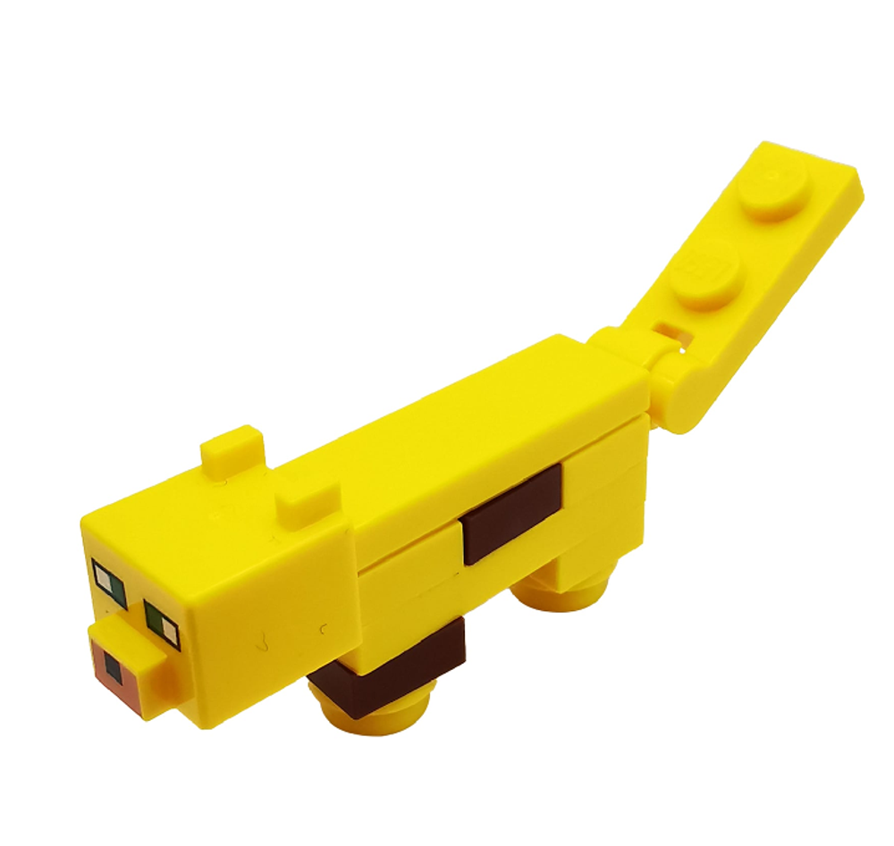 Оцелот из Minecraft - Brick Built mineocelot02