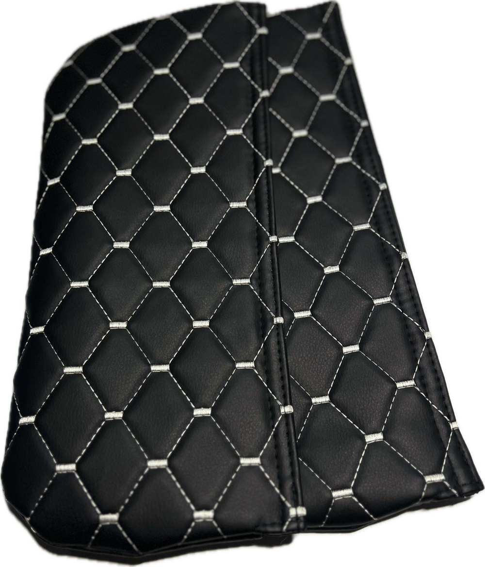 Чехлы на козырьки УАЗ 469, УАЗ "Хантер", УАЗ 452 "Буханка"(белая нить Рубин)