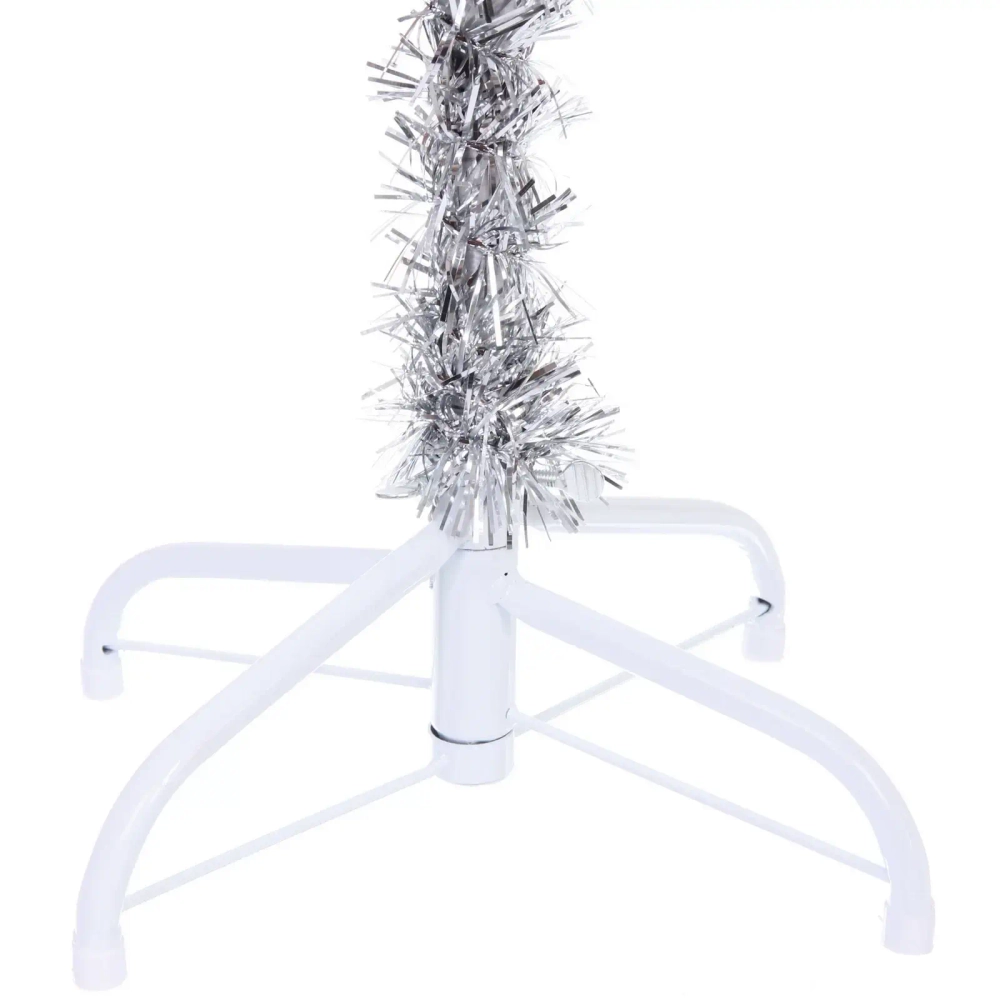 Елка «Сказочное мерцание» 120 см, ПВХ (200 веток), Серебро