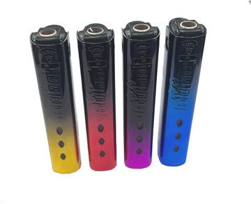 Зажигалка Автоген v-061 в металлизированном корпусе для обжига маски, ассортимент цветов