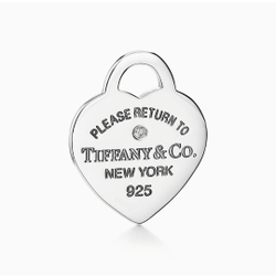 Серьги-кольца из серебра 925, Tiffany💝
