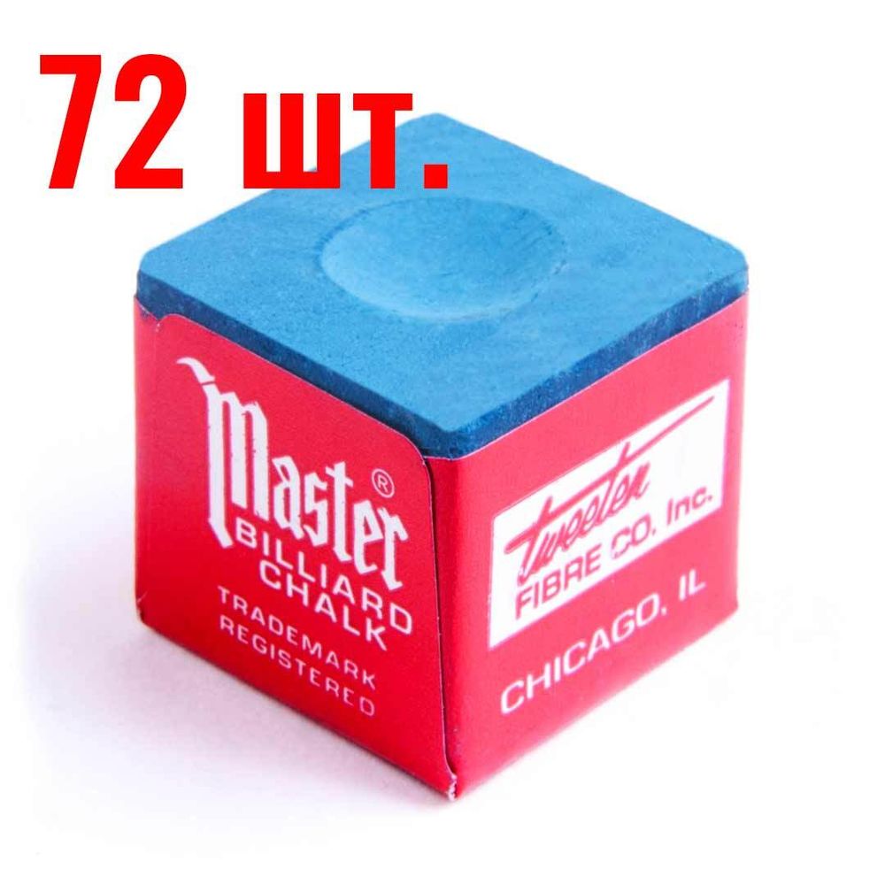 Мел &quot;Master&quot; (72 шт) синий