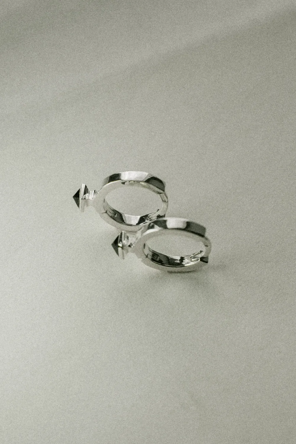 Серьги Опора с раухтопазом