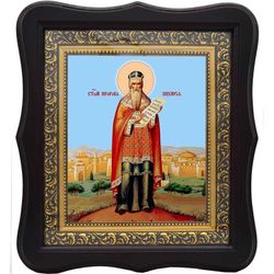 Захария Праведный Святой Пророк. Икона на холсте.