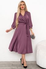 Платье Аскания (сливовый)-52р-р Р11-1203/3 Nikol