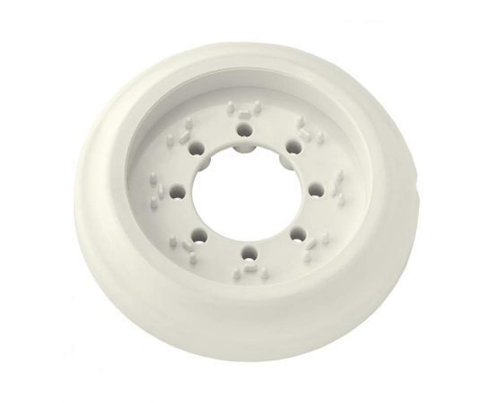 Ретро рамка 1 пост, пластик, бежевый, Bylectrica