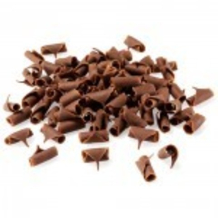 Шоколадный декор Callebaut "Завитки из молочного шоколада" 100г