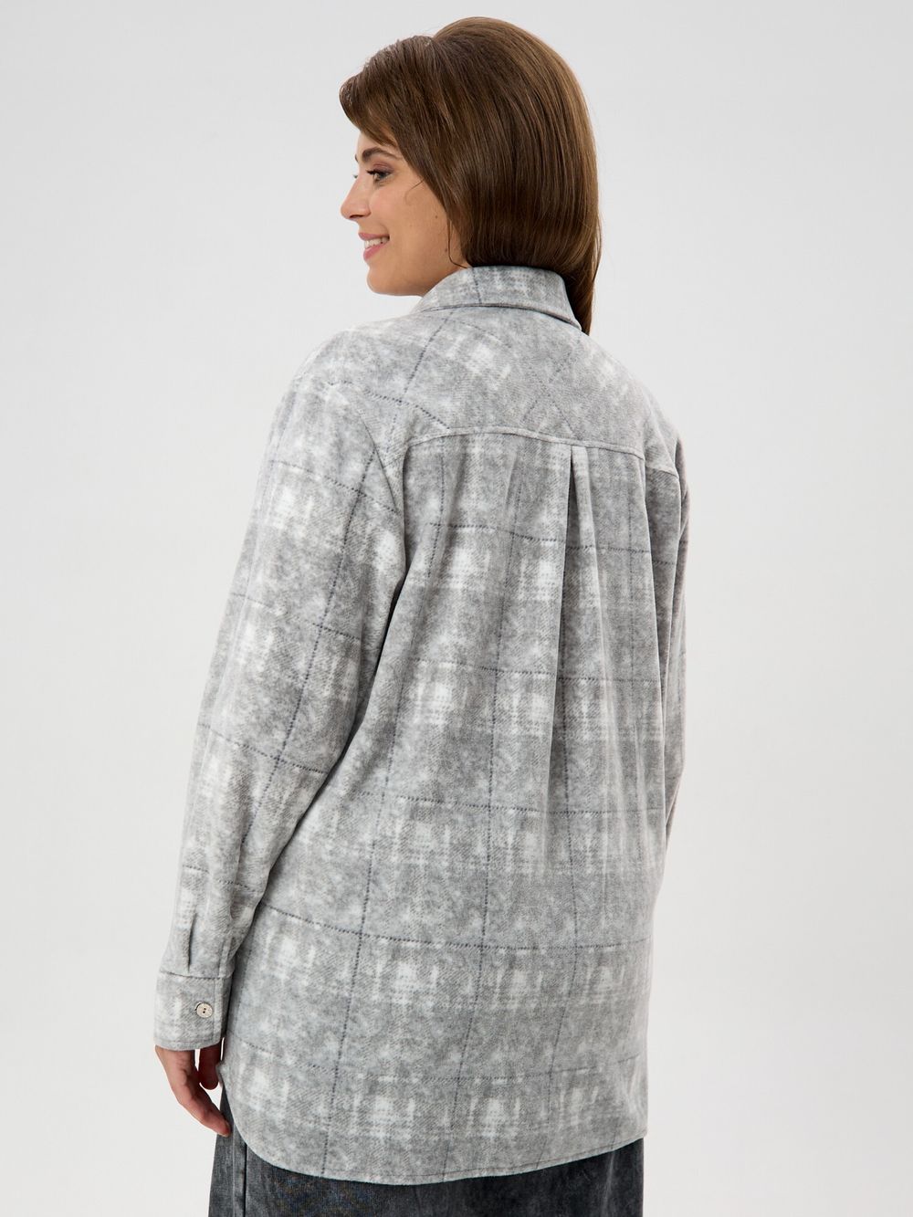 Рубашка Вселенная Виотекс СЕРЫЙ