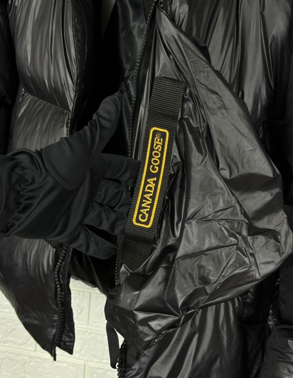 Пуховик Canada Goose Crofton Puffer премиум глянец