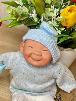 Кукла LAMAGIK мягконабивная  23см Caritas (303U1)